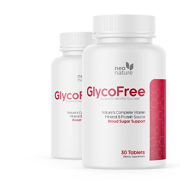 GlycoFree™ Natural Glucose Metabolism Support Formula — 8 Plant-Based Ingredients Berberine Gymnema Sylvestre Cinnamon Extract — Tablets — Made in USA
